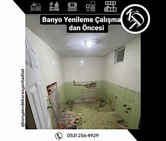 Banyo Tadilat Öncesi
