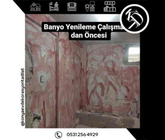 Banyo Tadilat Öncesi